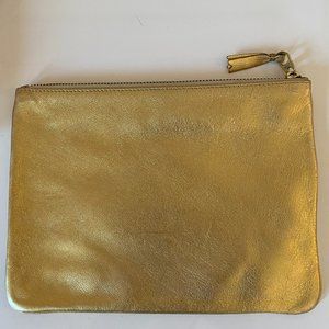 COMME DES GARCONS WALLET $116.00 LAMINATED FLAT POUCH COMME DES GARCONS WALLET